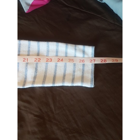 Banana Republic Womens Sweater Knit Striped Round Hemmed Coastal Size Small - Picture 12 of 12